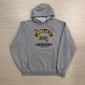 2011 Adidas Northern Arizona University Lumberjacks Hoodie Men's Size XXL Grey